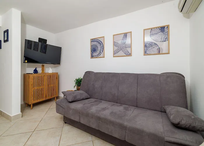 Apartamento Komfortables Nur 300 Meter Zum Mit Liegestuhl, Bbq, Parkplatz *